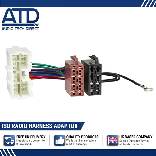 Iso radio adaptor for - adaptor,